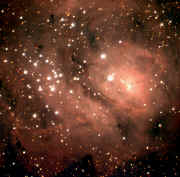M 8 La nebulosa della Laguna